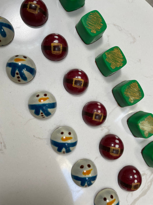 6 Christmas Signature Chocolates Selection