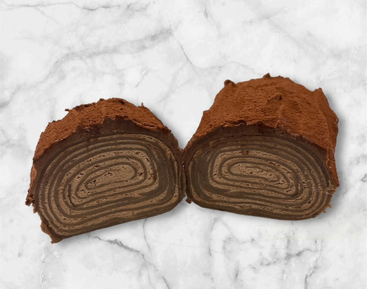 Chocolate Mielle Crepe Roll