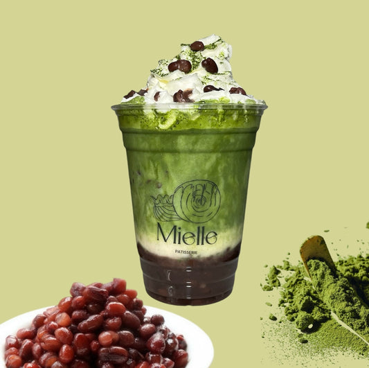 Uji Matcha Red Bean Frappe
