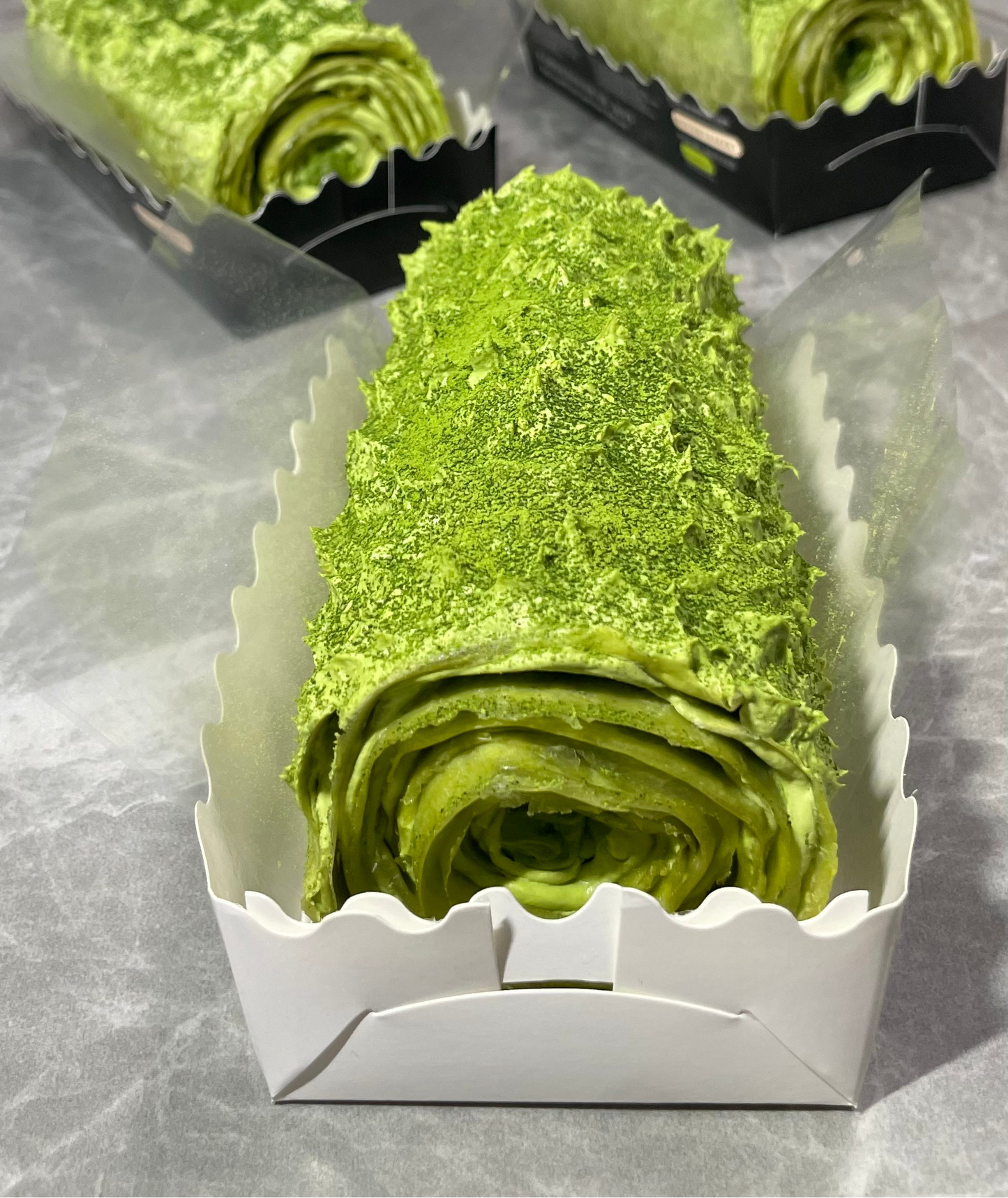 Matcha Mielle Crepe Roll