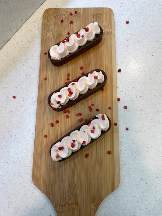 3x Matcha Strawberry Tarts