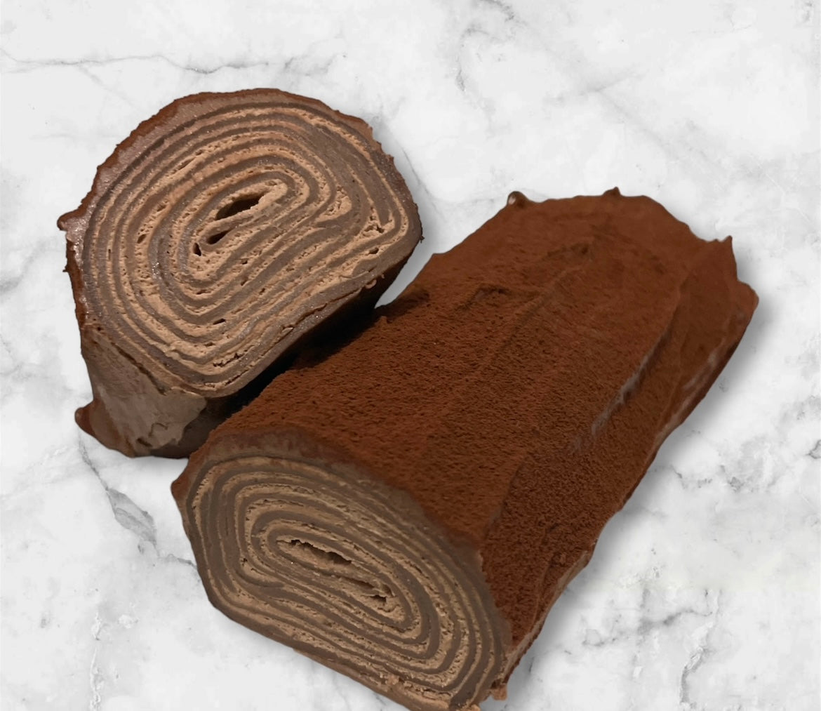 Chocolate Mielle Crepe Roll