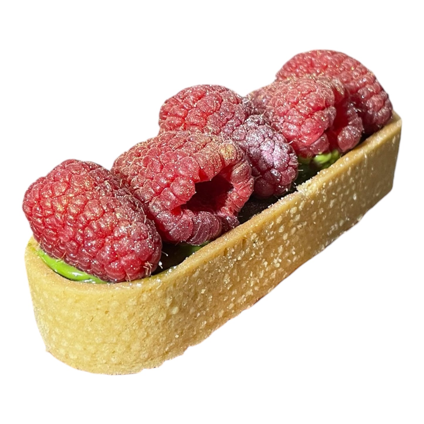 Raspberry Matcha Tart