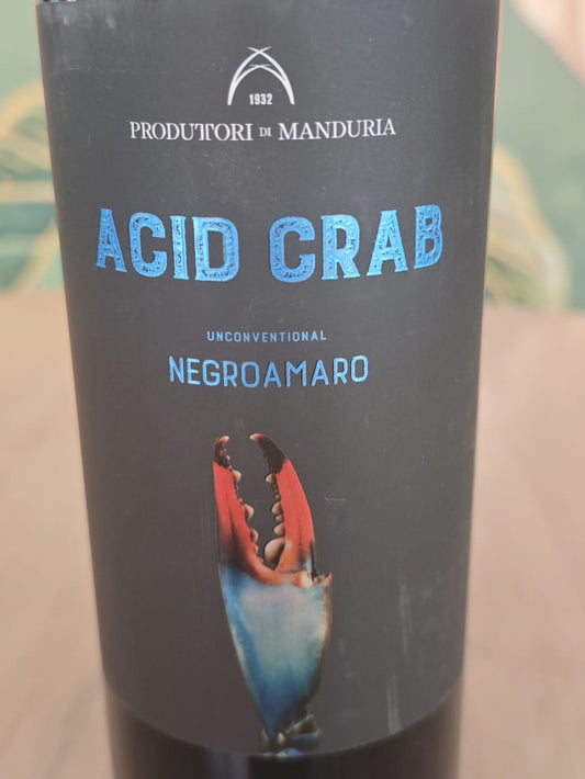 Acid Crab, Negroamaro — Italy