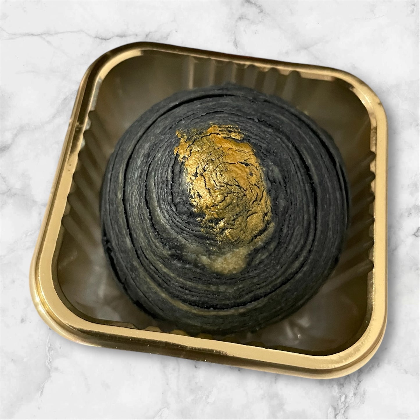 Golden Black Sesame Yolk Pastry