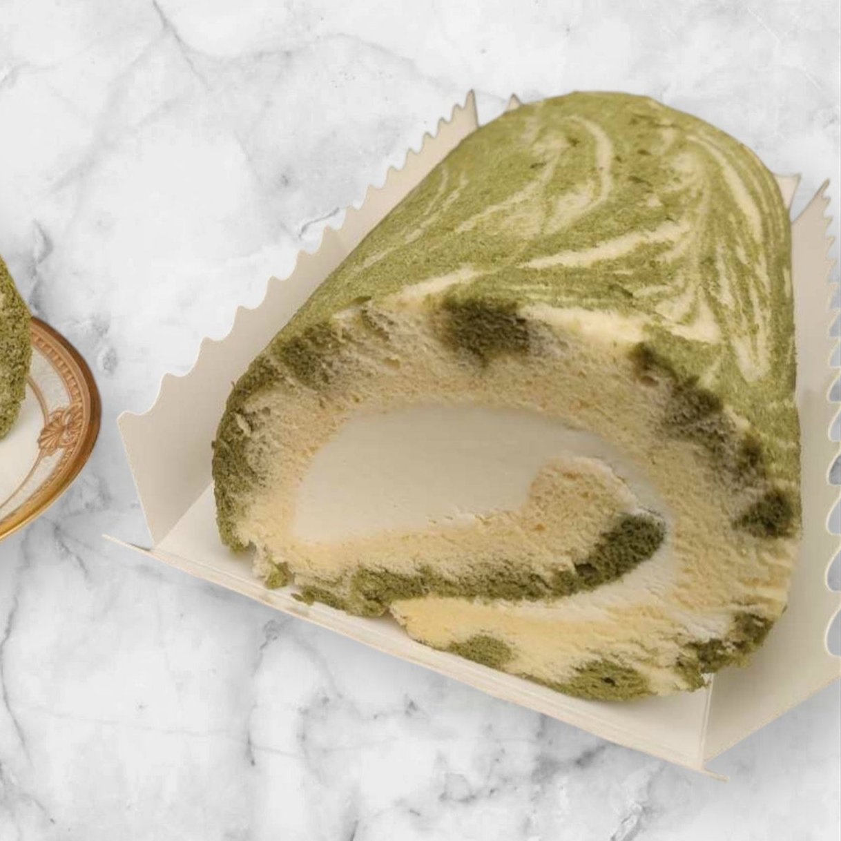 Matcha Swiss Roll