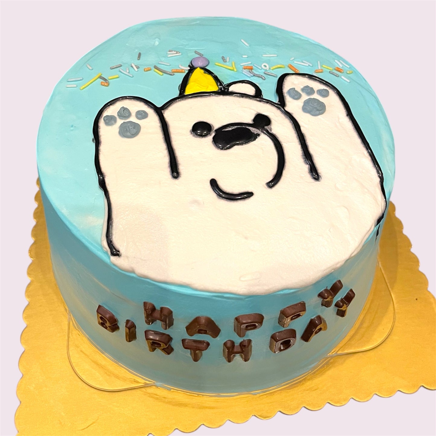 Happy Bear Cream cake