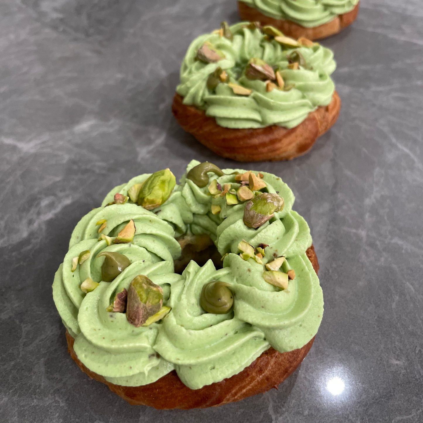 Pistachio Paris Brest /wheel Choux