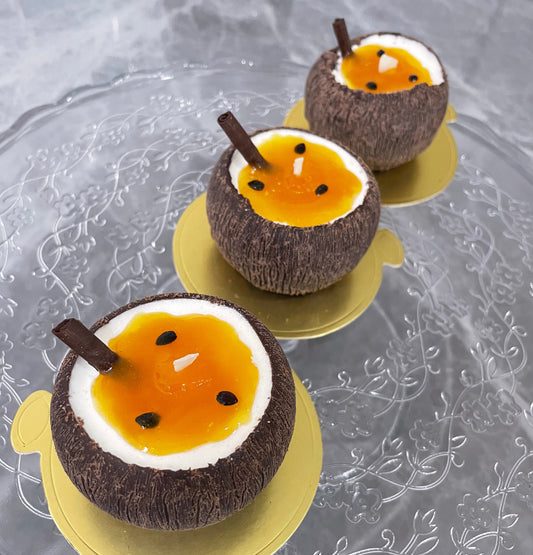 Chocolate Coconut mousse Delights
