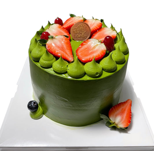 Rich Matcha Cake
