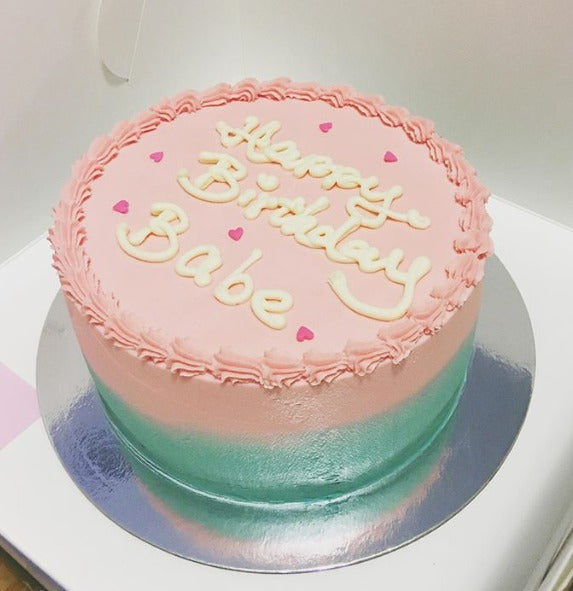 Pinky Babe Cake