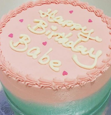 Pinky Babe Cake
