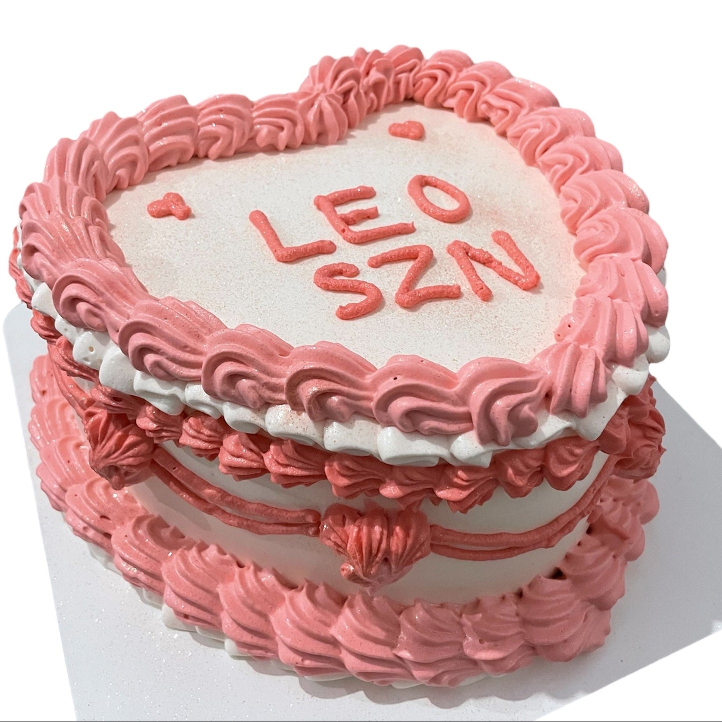 Vintage Heart Cake