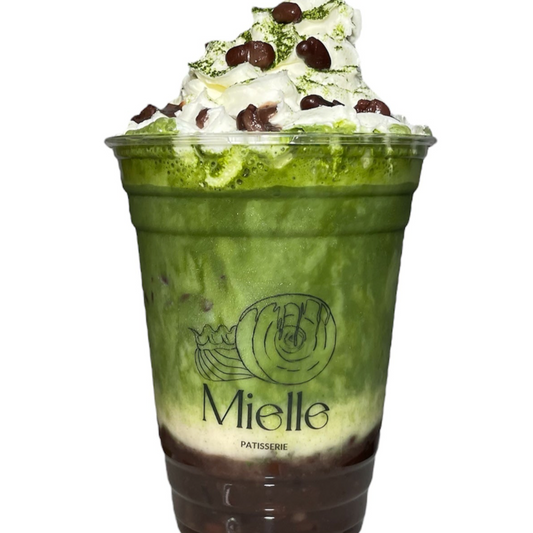 Uji Matcha Red Bean Frappe