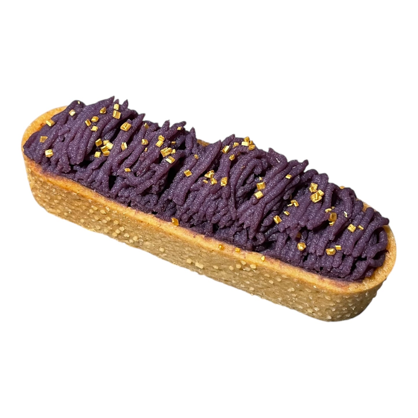 Ube Purple Yam Mont Blanc Tart ￼