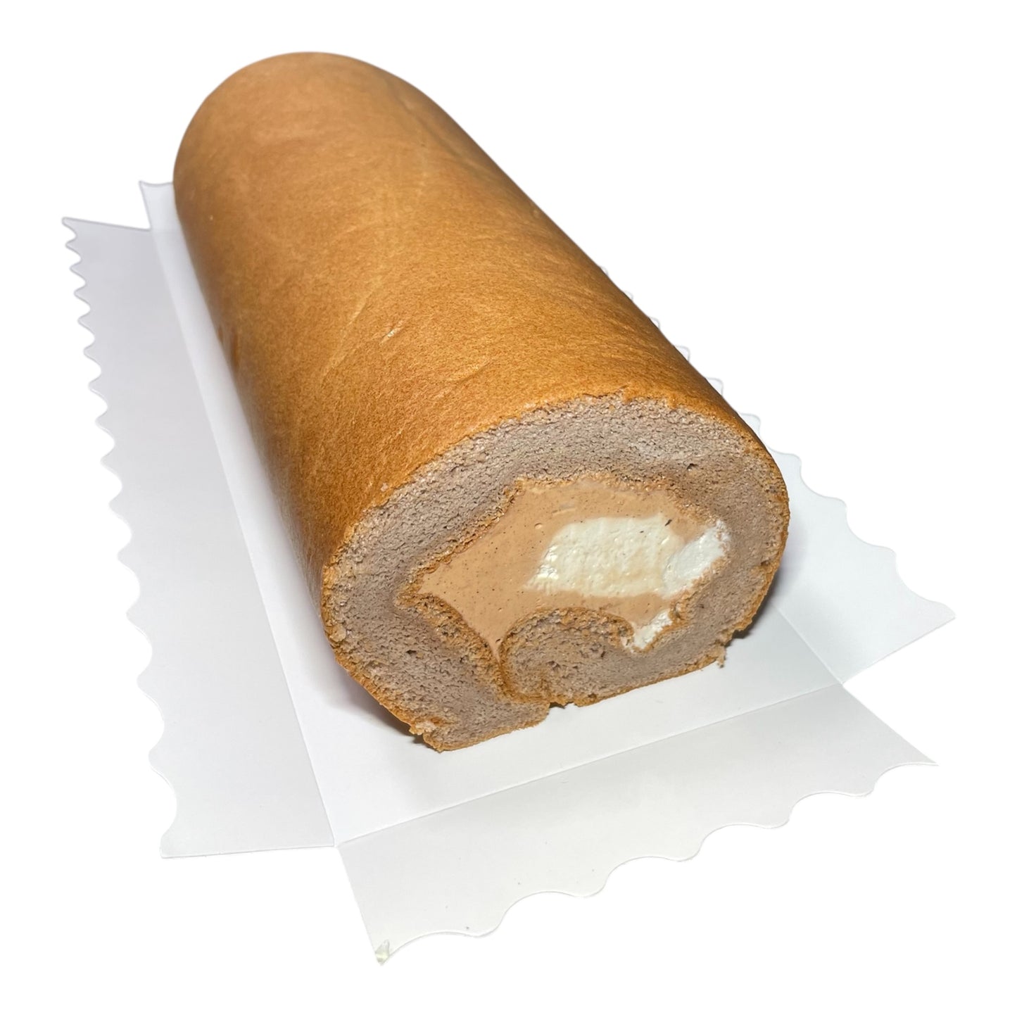 Thai Tea Swiss Roll