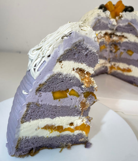 Taro Mango Cake