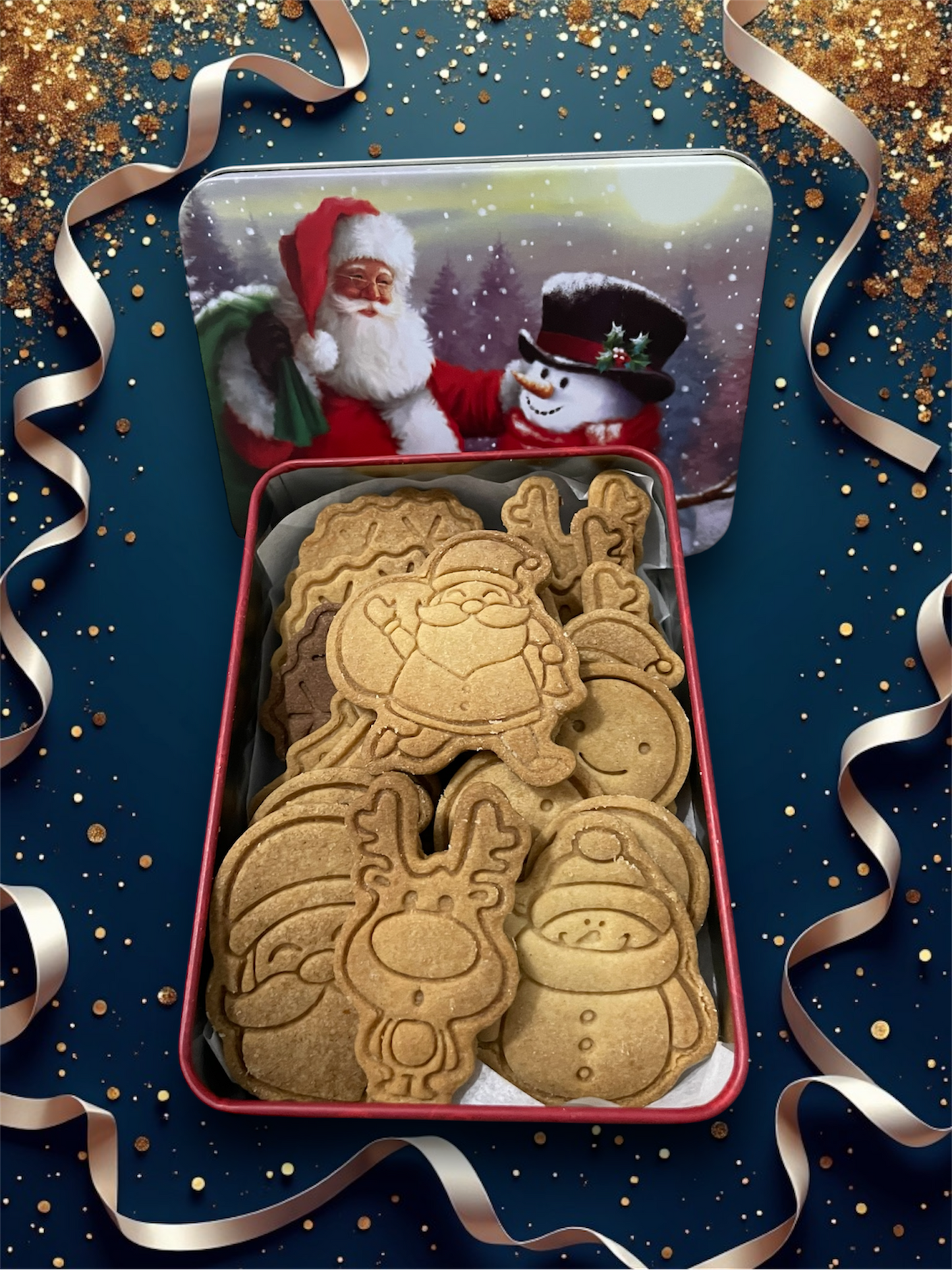 Christmas Cookies Gift tin