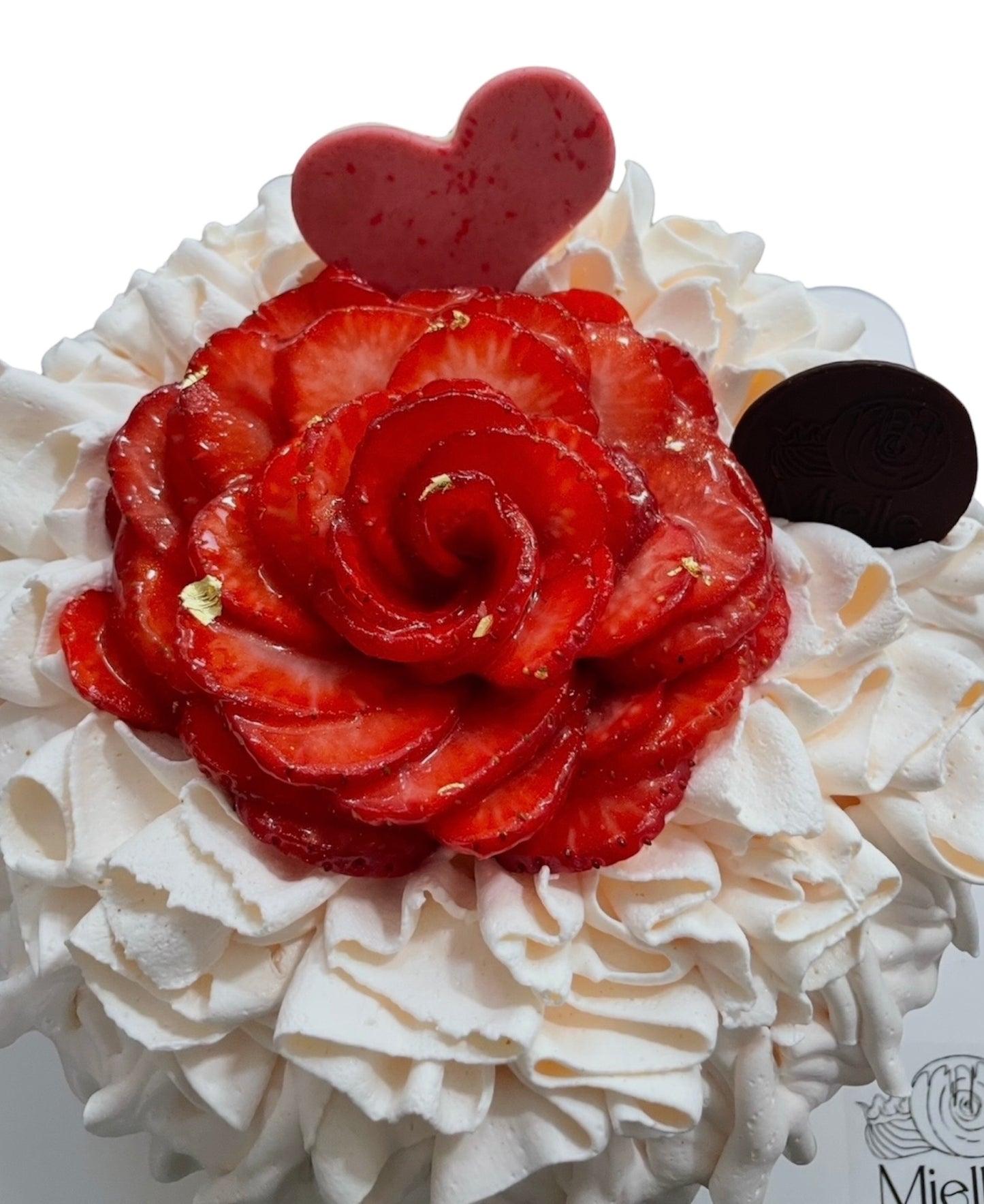 Strawberry Rose Cake