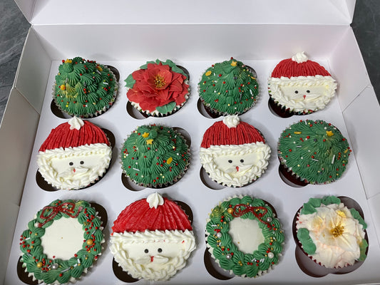 X’mas Bespoke Cupcakes