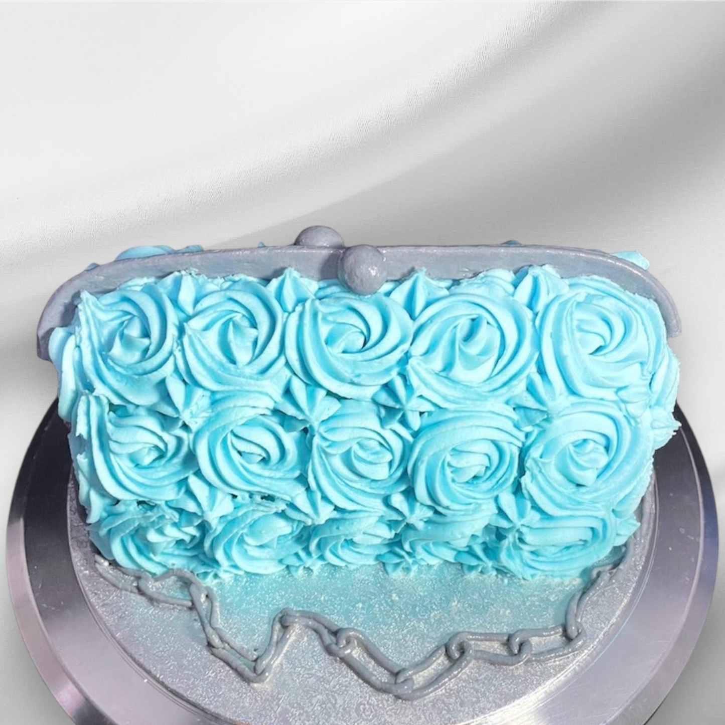 Blue Lover Purse Cake