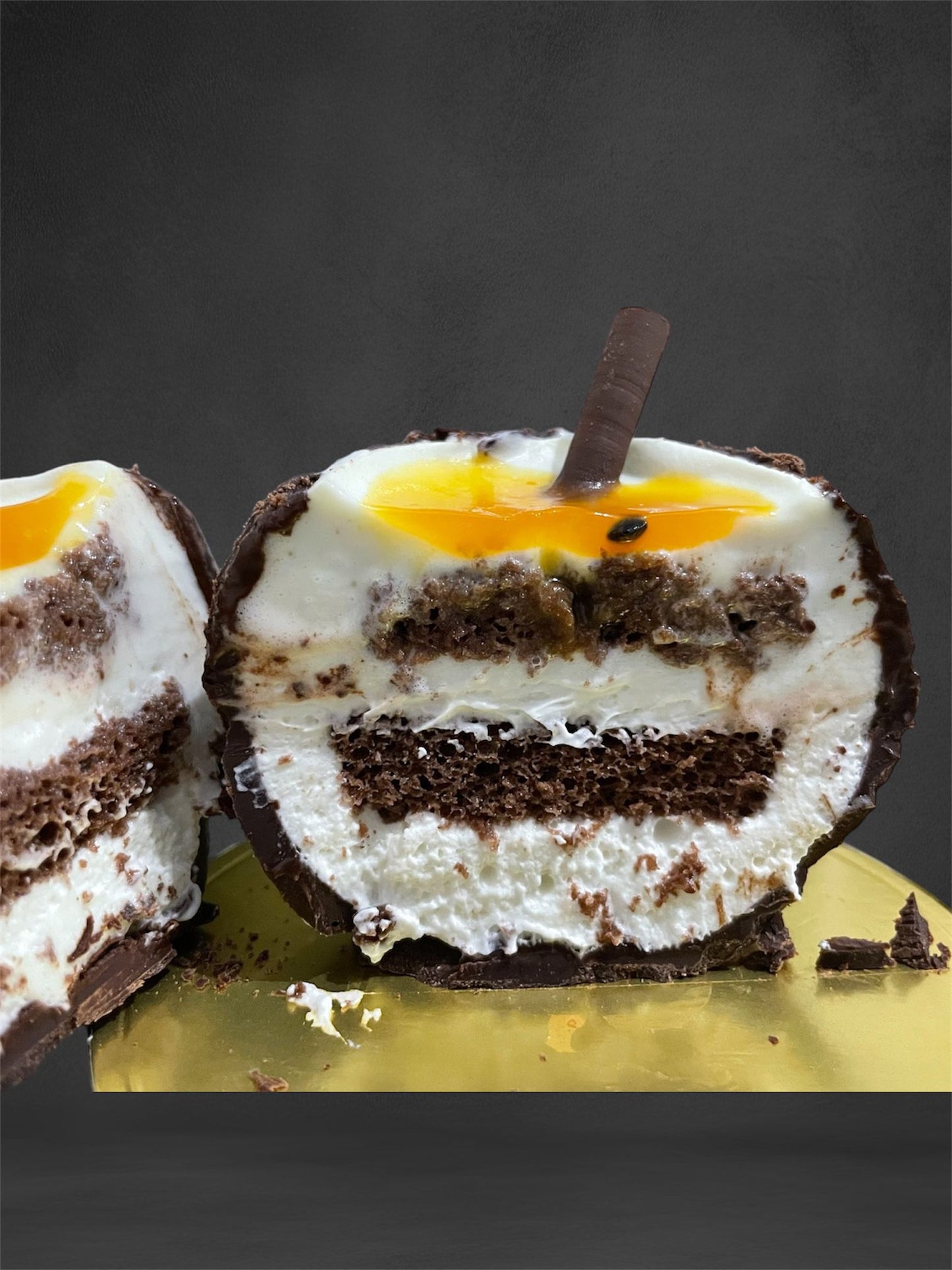 Chocolate Coconut mousse Delights
